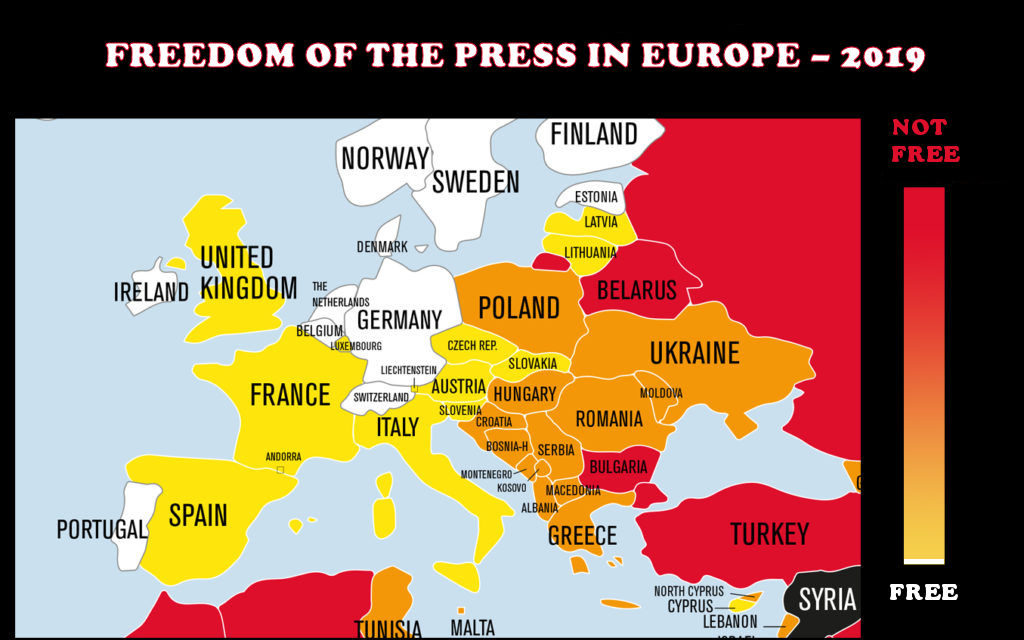 <span class="entry-title-primary">Hungary and Serbia Sink in Press Freedom Ranking</span> <span class="entry-subtitle">The 2019 Analysis by Reporters Without Borders</span>